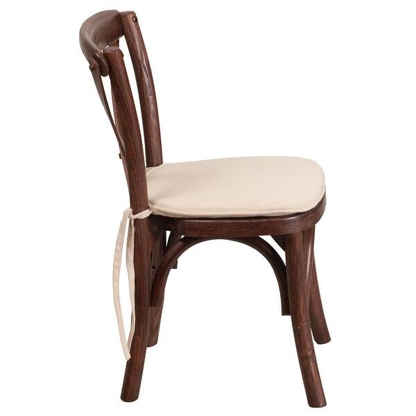 Stackable Kids Mahogany Wood Cross Back Chair With Cushion Kids Dining Chair On Sale Overstock 27085599 This category presents dining chair, chair, from china dining chairs suppliers to global buyers solid beech oak wood color stacking cross back chair moq 100pcs the wood cross back chair is a new original design 4 metal legs plastic restaurant chair note: