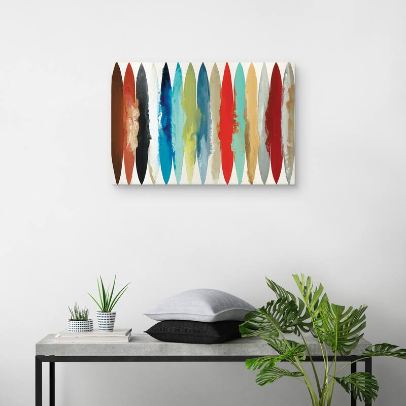 Flowing Motion I by Randy Hibberd Canvas Art Print