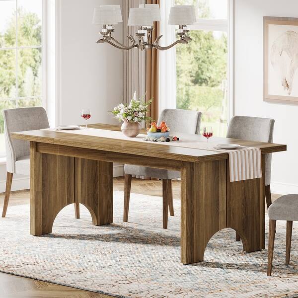 63-Inch Large Rectangular Dining Table for 6 People - Bed Bath & Beyond ...