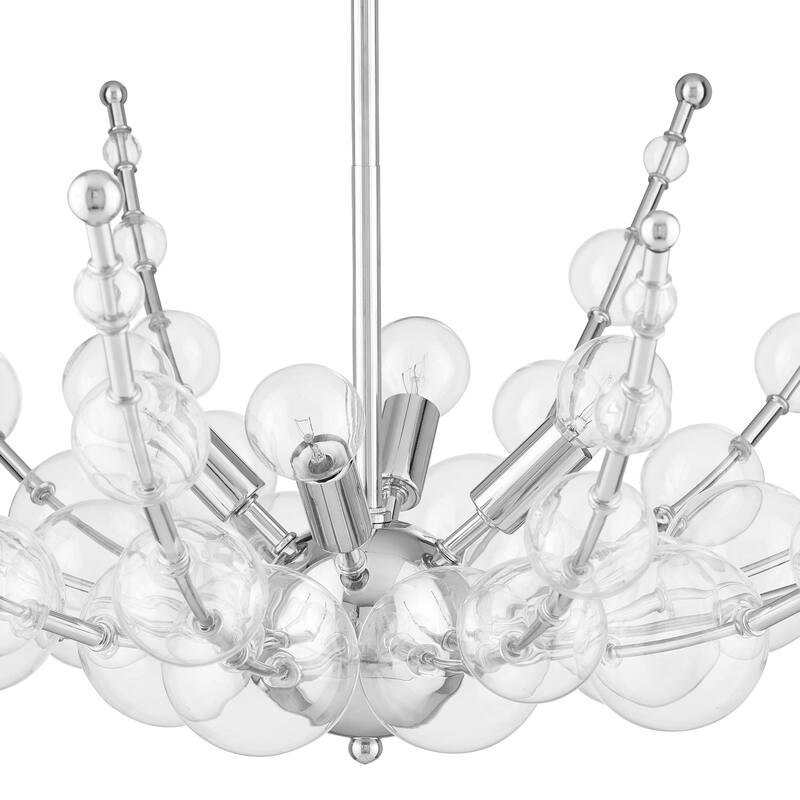 Currey & Company Abberton Chandelier - 15"h x 31"dia