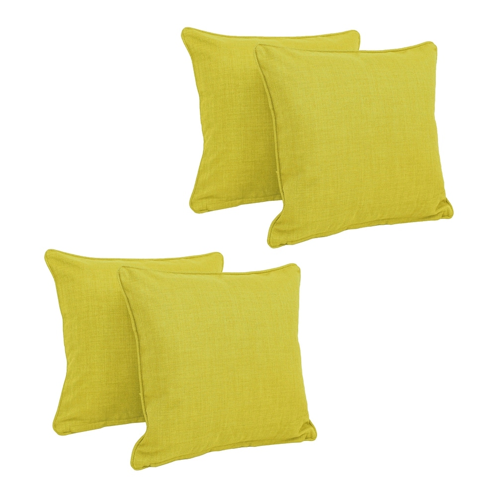 Blazing Needles 18-inch Accent Throw Pillows (Set of 4)
