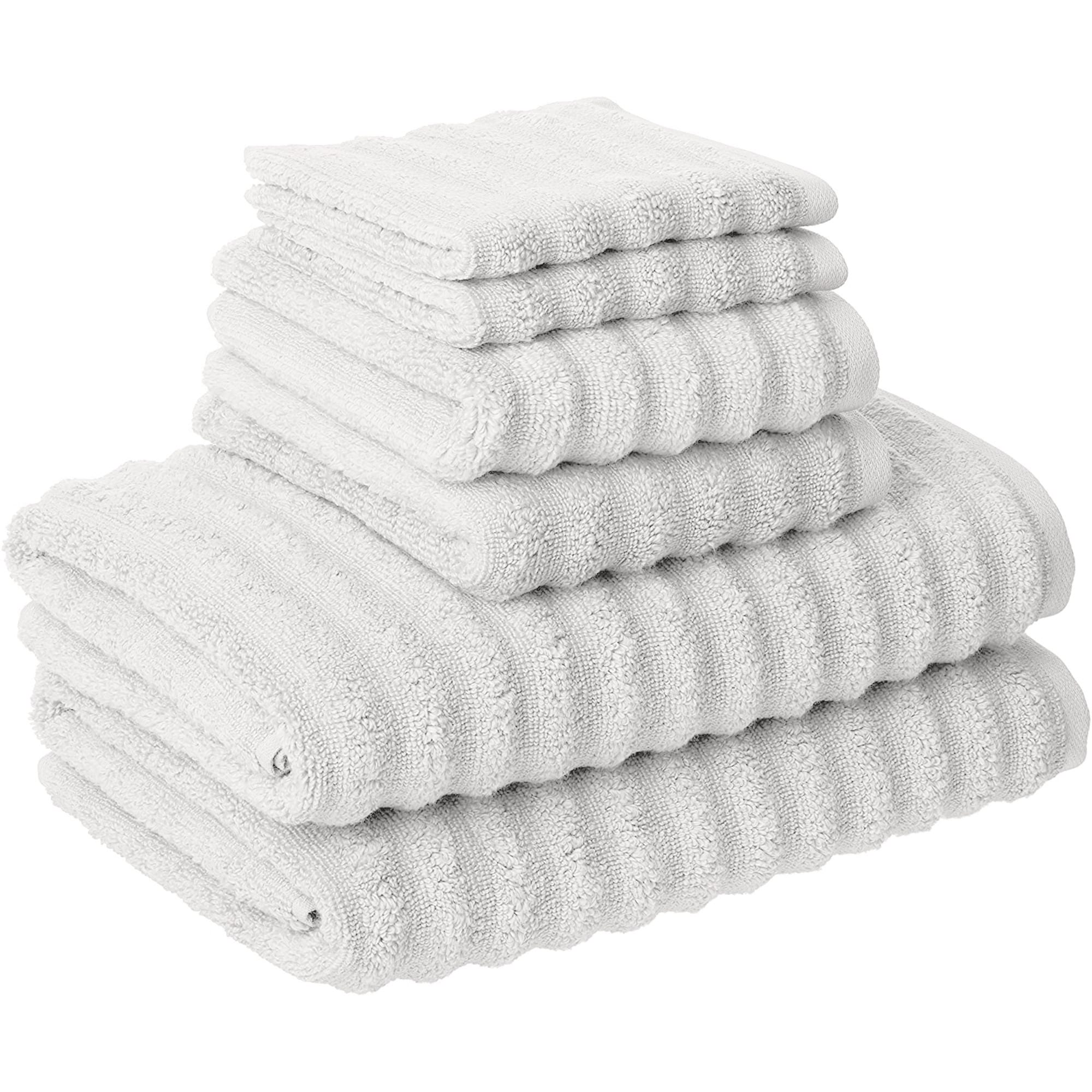 Clearance！Large Bath Towels,Stripe Series Washcloth - Quick Dry Absorbent  Everyday Luxury Hotel Spa Gym Pool Shower Cotton Bathroom Towel Set,9 X 16