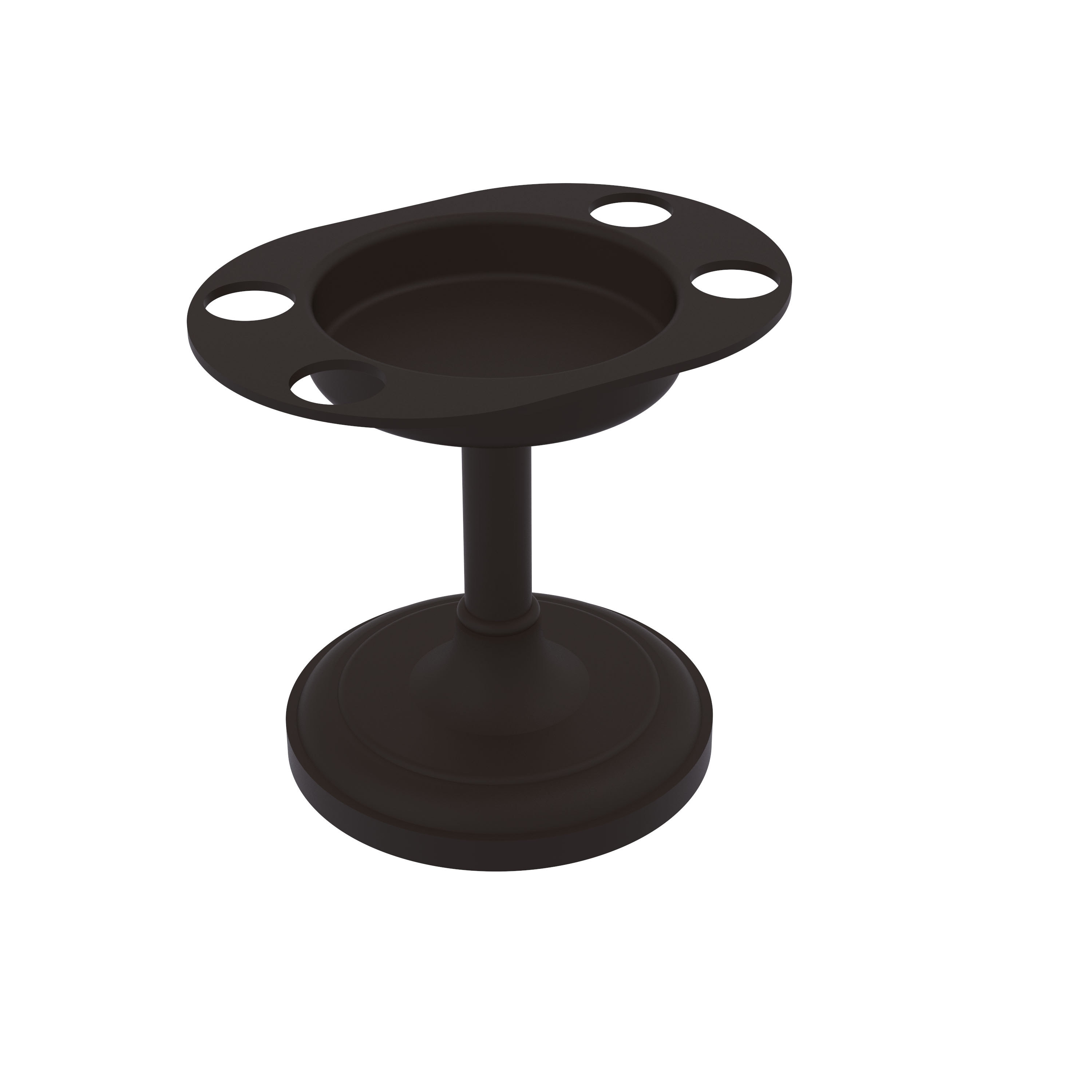 Allied Brass Vanity Top Tumbler and Toothbrush Holder