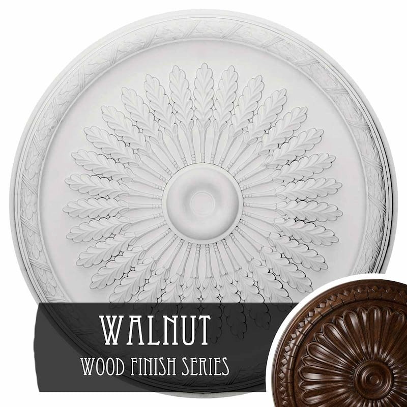 36"OD x 1 1/2"P Juniper Ceiling Medallion