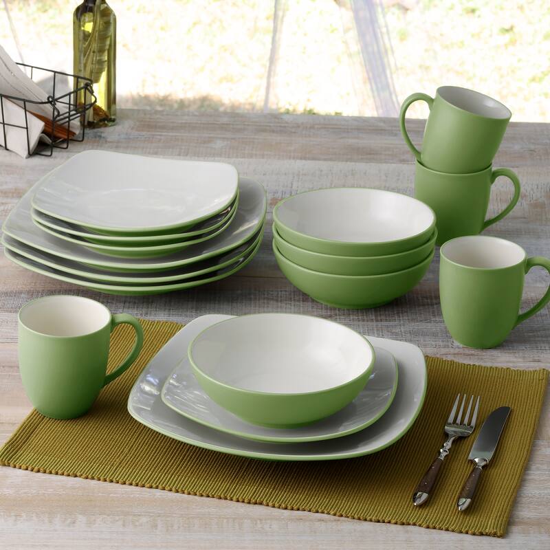 Noritake Colorwave 16-Piece Square Set, Service For 4