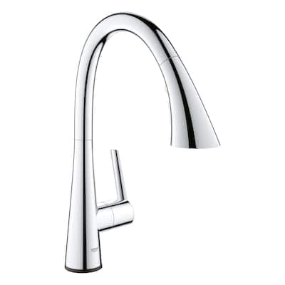 Grohe Zedra 1.75 GPM Single Hole Pull Down Touch Activated Kitchen