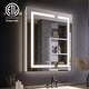 preview thumbnail 6 of 79, Modland 24"-42W x 36"H LED Medicine Cabinet Mirror with USB Charging,5x Makeup Mirror