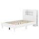 preview thumbnail 6 of 25, Twin/Full Platform Bed with Bookshelf Headboard & Storage Shelves