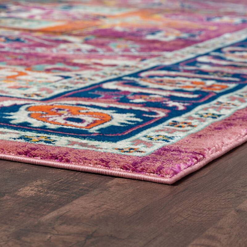 Genesis Bohemian & Eclectic Medallion Indoor Area Rug