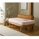 preview thumbnail 13 of 22, SAFAVIEH Couture Fowley 51.2-Inch Rattan Bench, Natural, Scandinavian - 51" W x 31" D x 25" H