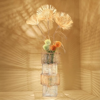 Lamp with flowers inside deals