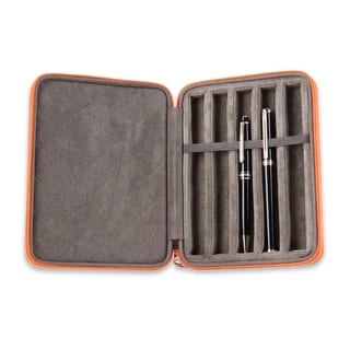 Silas Pen Case, Orange
