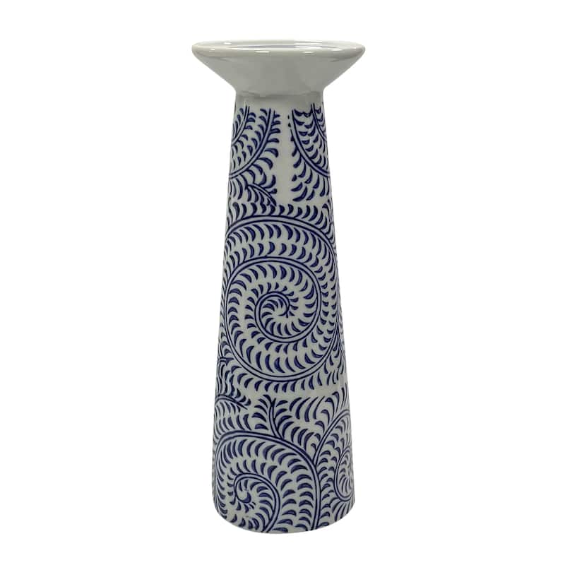 Sagebrook Home's Elegant Porcelain Candle Holder