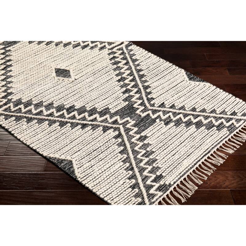 Livabliss Beto Handmade Geometric Nomad Cotton Area Rug