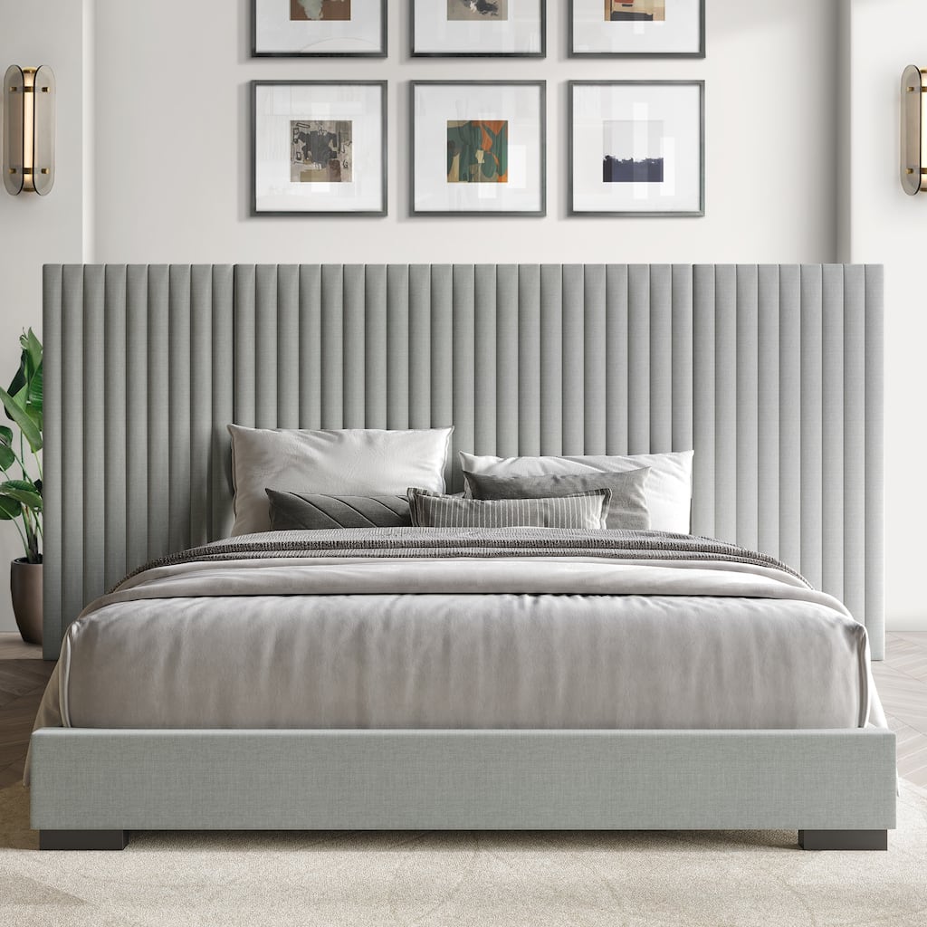CraftPorch Simple Luxury Wall Panel Bed
