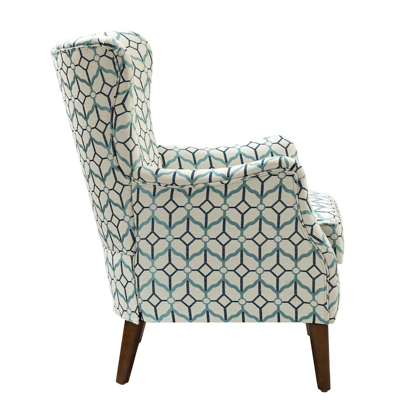 Nikolaus Comfy Living Room Armchair with Hardwood Legs by HULALA HOME