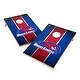 preview thumbnail 1 of 3, Vintage Massachusetts Lowell River Hawks Regulation 2x4 Cornhole Set