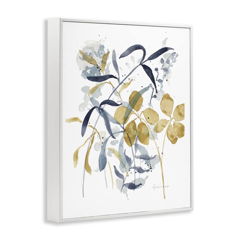 Stupell Impressions of Nature Sprigs Framed Giclee Art Design By Krinlox