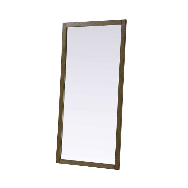 Solene Wooden Rectangle Mirror (60-72 x 36 in.)