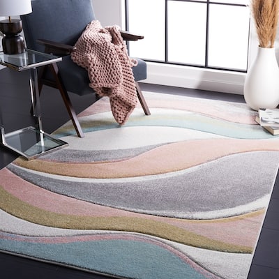 SAFAVIEH Hollywood Deep Mid-Century Modern Abstract Rug
