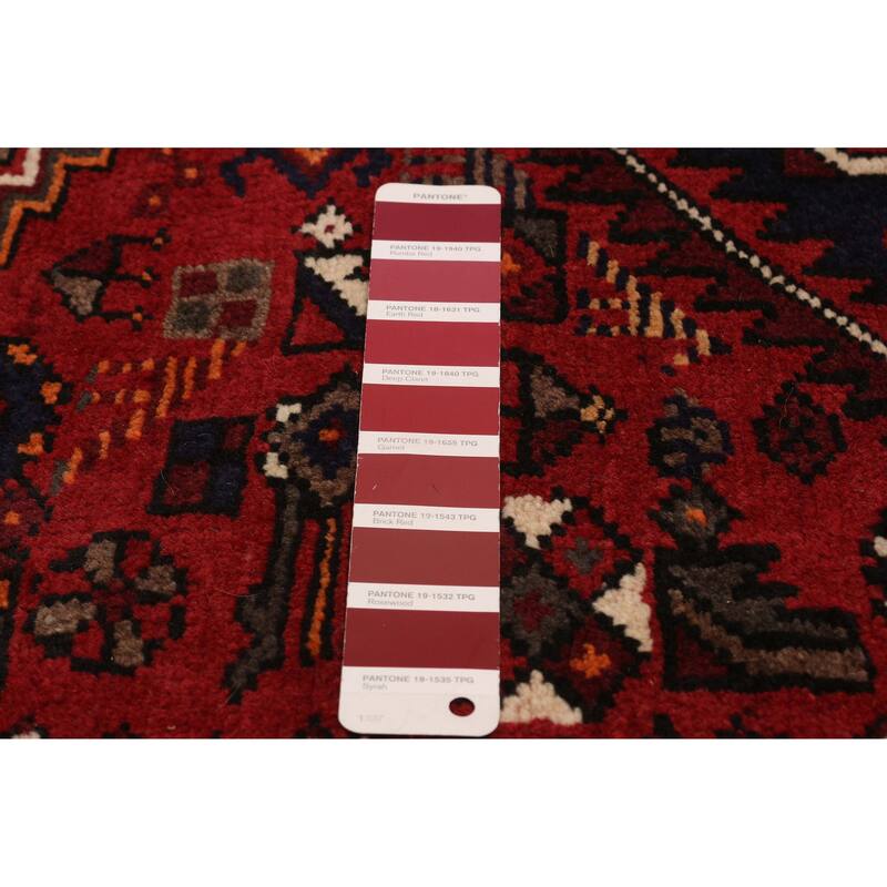 ECARPETGALLERY Hand-knotted Anadol Red Wool Rug - 4'7 x 6'11