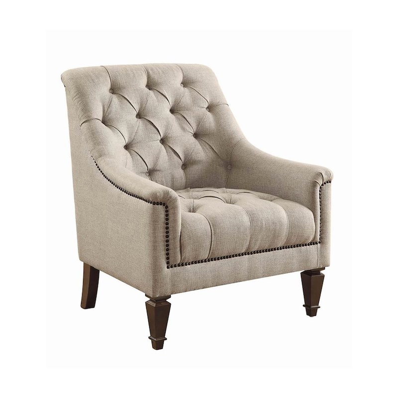 Veronica Traditional Light Grey Sloped Arm Chair