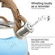 preview thumbnail 4 of 4, Creative Home 3.0 Qt. Stainless Steel Whistling Tea Kettle with Ergonomic Handle for Fast Boiling Heat Water, Creamy White