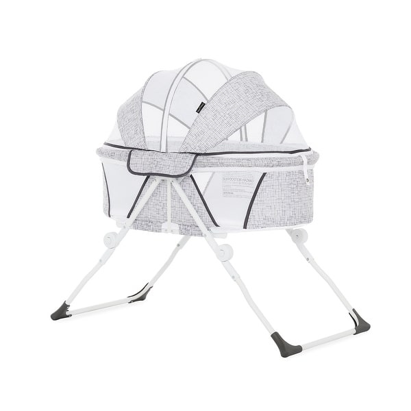 slide 2 of 6, Dream On Me Karley Plus Baby Bassinet Cool Gray