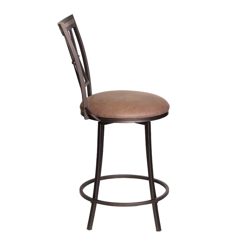 Steve Silver Simon Commercial Grade Swivel Bar Stool