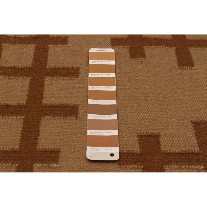 Ankara FW Brown Kilim 5'2" x 8'0" - 5'2 x 8'0