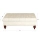 preview thumbnail 3 of 7, Hydeline Aliso Top Grain Leather Ottoman