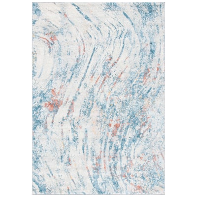 SAFAVIEH Tulum Basima Abstract Rug - 5'3" x 7'6"