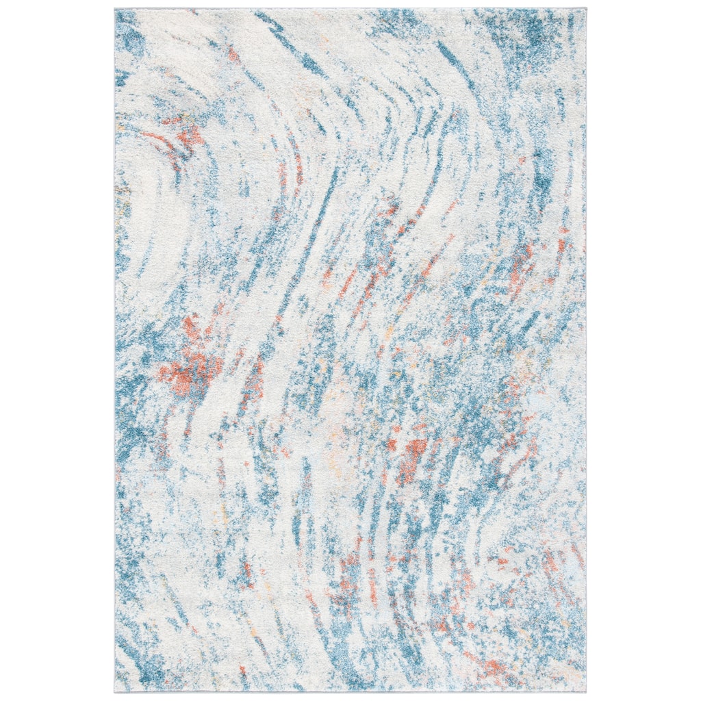 SAFAVIEH Tulum Basima Abstract Rug - 5'3" x 7'6"