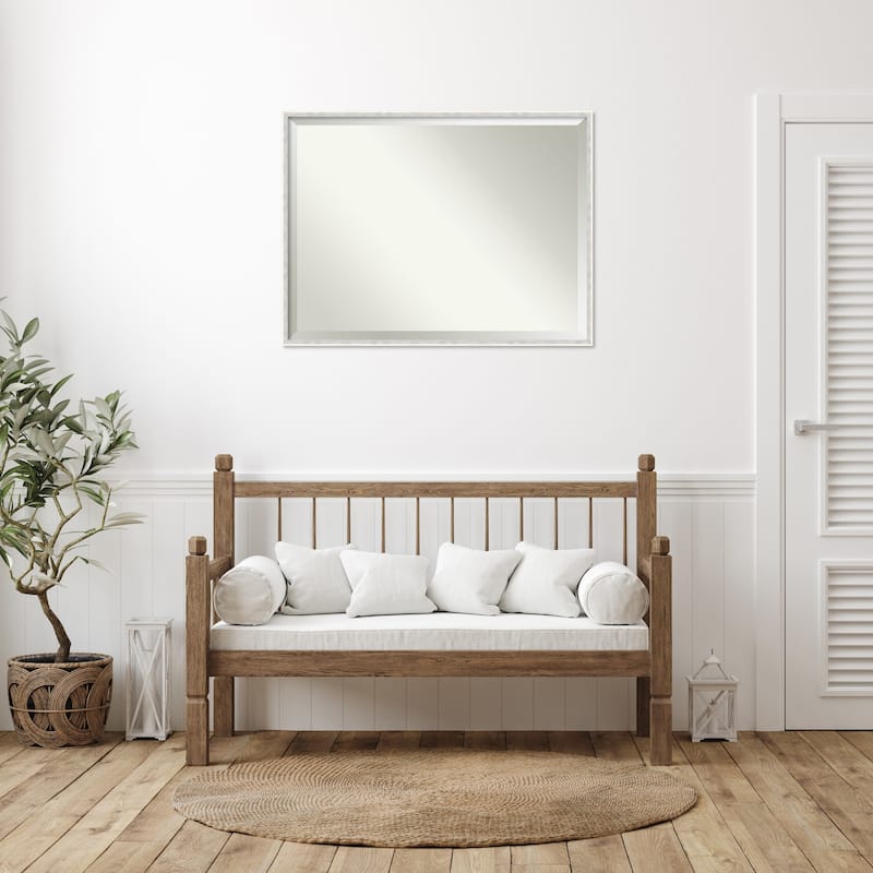 Paige Beveled Wood Framed Wall Mirror
