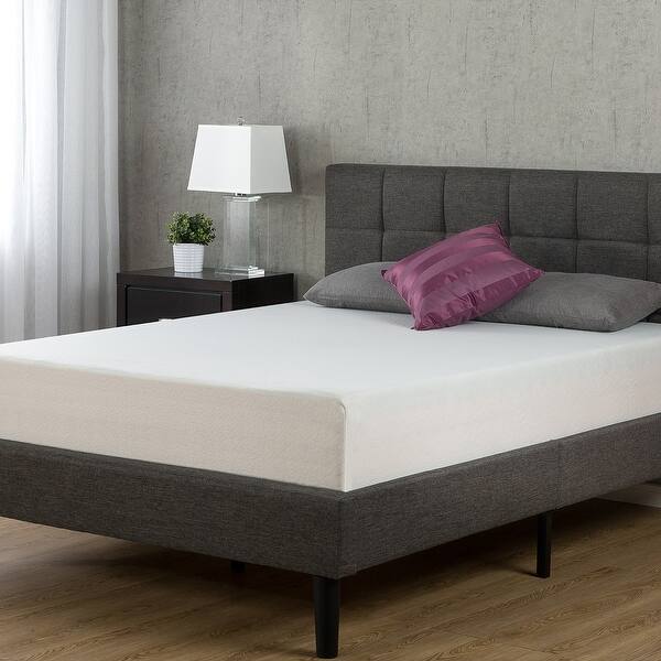 Shop Priage By Zinus 10 Inch Green Tea Memory Foam Mattress Overstock 18798123