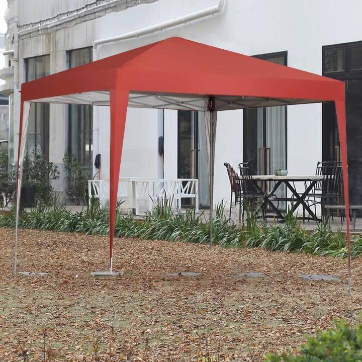 Zenova 10' x 10' Outdoor Pop Up Canopy Tent Patio Gazebo Party Wedding Tent