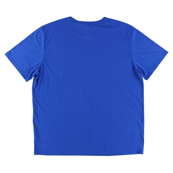 royal blue nike dri fit shirt