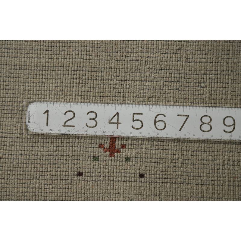 Tribal Gabbeh Indian Runner Rug Handmade Wool Carpet - 2'7" x 11'5"