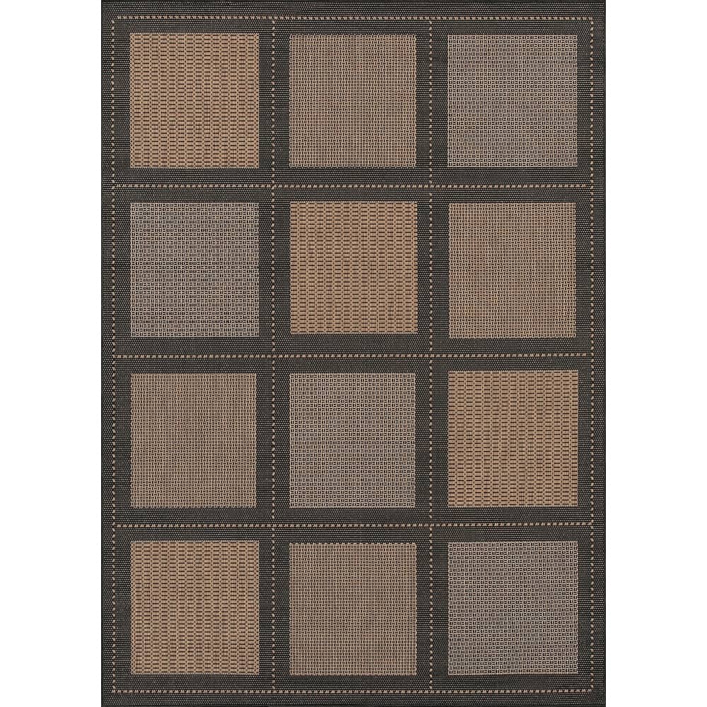 Dream Decor Rugs Pergola Checkers Indoor Outdoor Area Rug