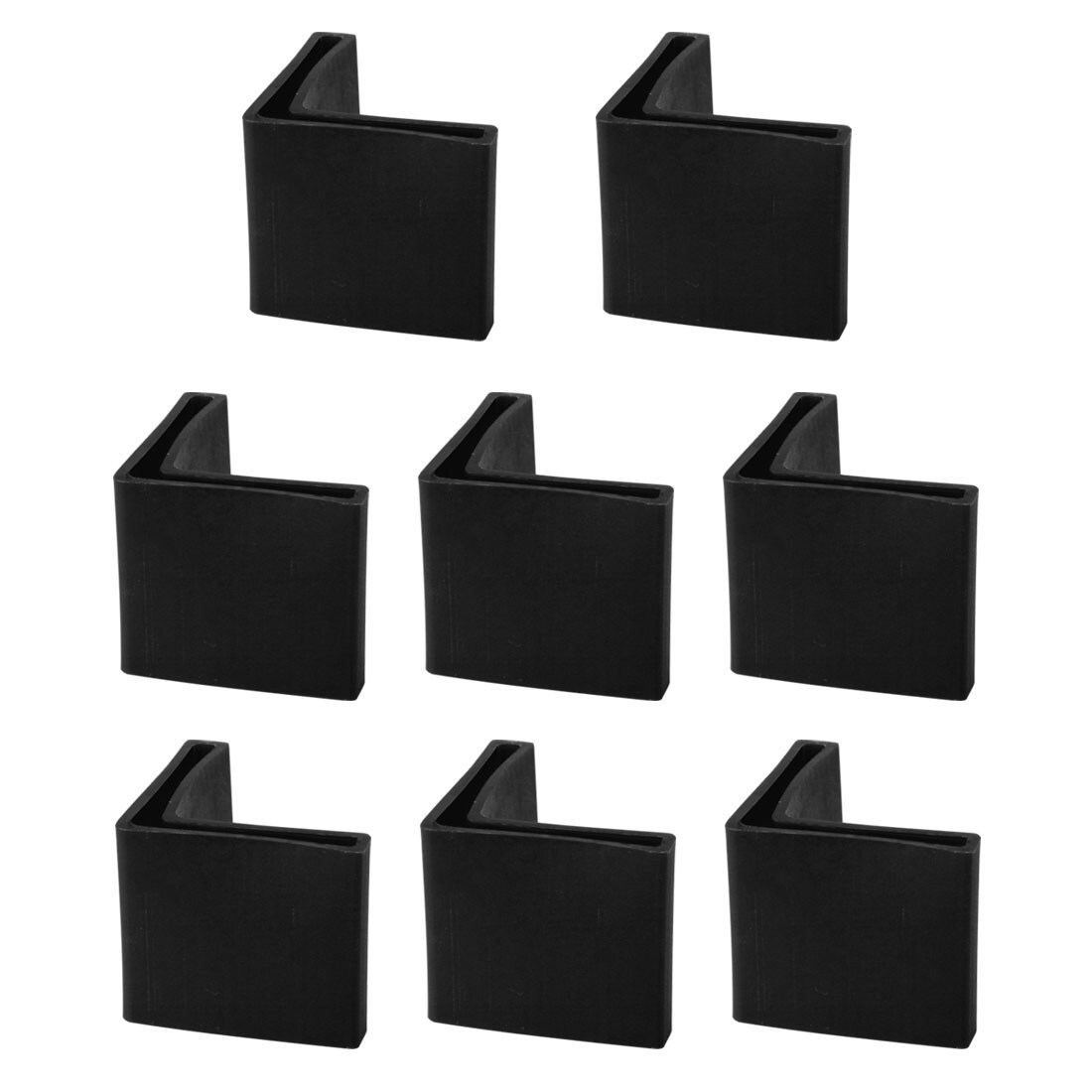 Plastic outlet angle caps