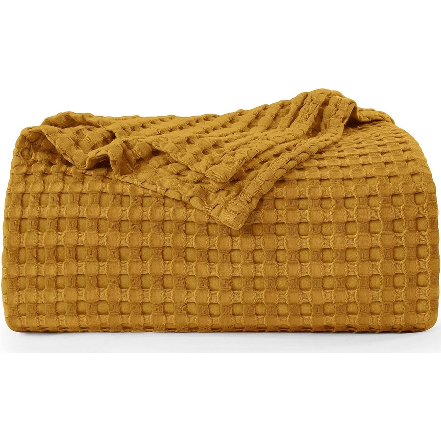 Waffle weave blanket king size clearance