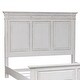 preview thumbnail 2 of 2, The Gray Barn Abbey Park Weathered Brown & Antique White King Panel Headboard