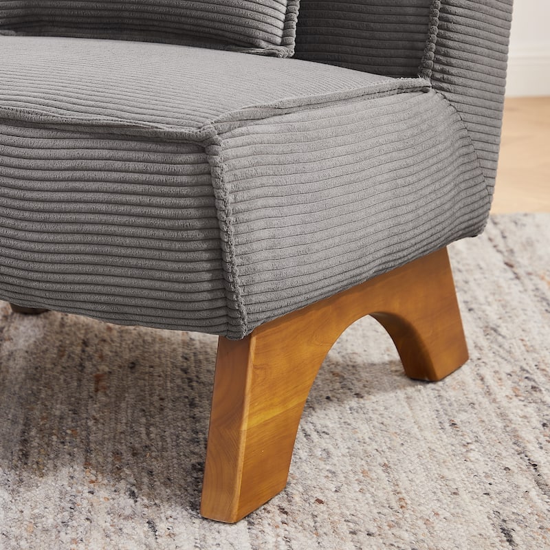 Art Leon Set of 2 Polyester Accent Chair