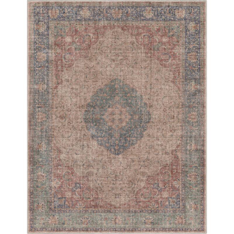 Well Woven Asha Odette Persian Oriental Vintage Area Rug