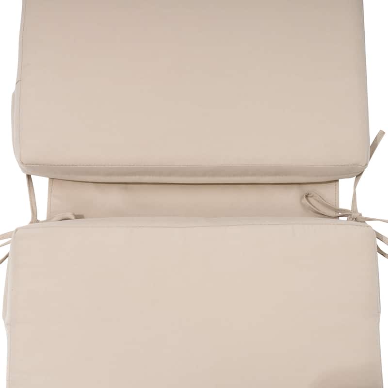 Pellebant Outdoor Patio Chaise Lounge Cushion