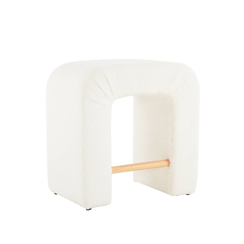 24''Boucle Stool Set Of 2