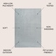 preview thumbnail 83 of 131, JONATHAN Y Aarhus Minimalist Angle Geometric Ivory/Cream Area Rug