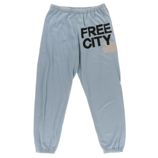 free city green sweatpants