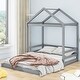 preview thumbnail 3 of 14, Pine House Bed with Rails - No Box Spring Required