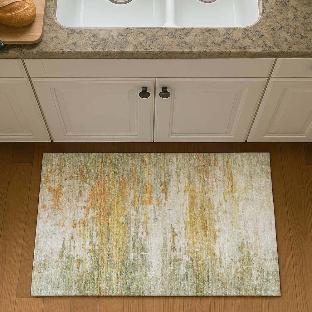 Premium Washable Super Soft Abstract Ombre Mayfield Rug